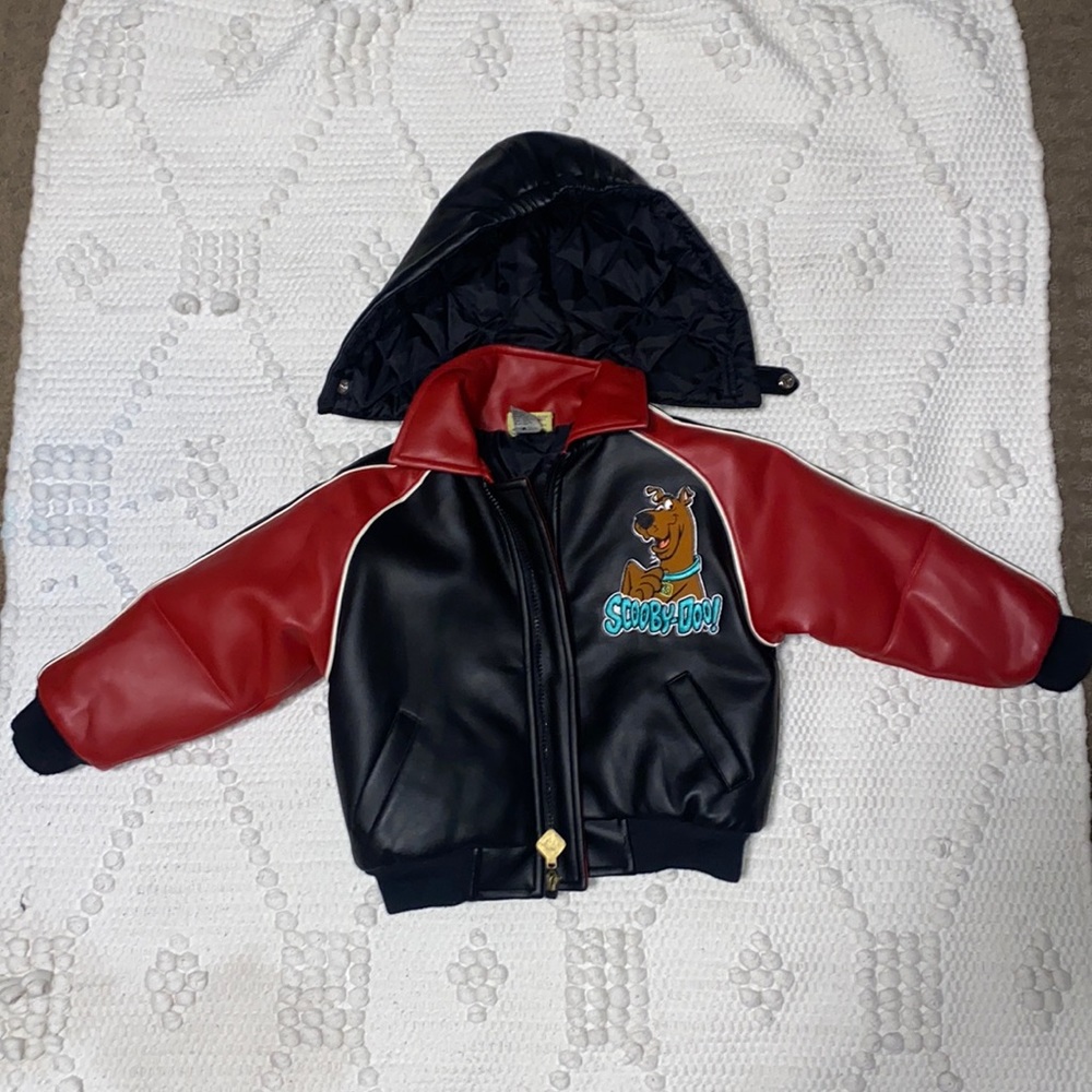 Vintage Scooby Doo Cartoon Network Leather Jacket